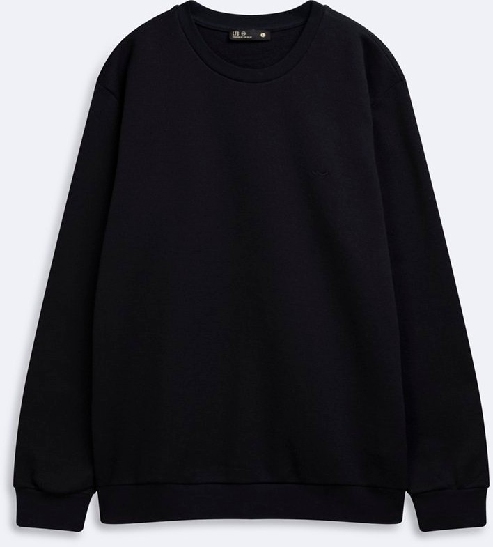 LTB Regular Fit Basic Bisiklet Yaka Lacivert Sweatshırt görsel 3