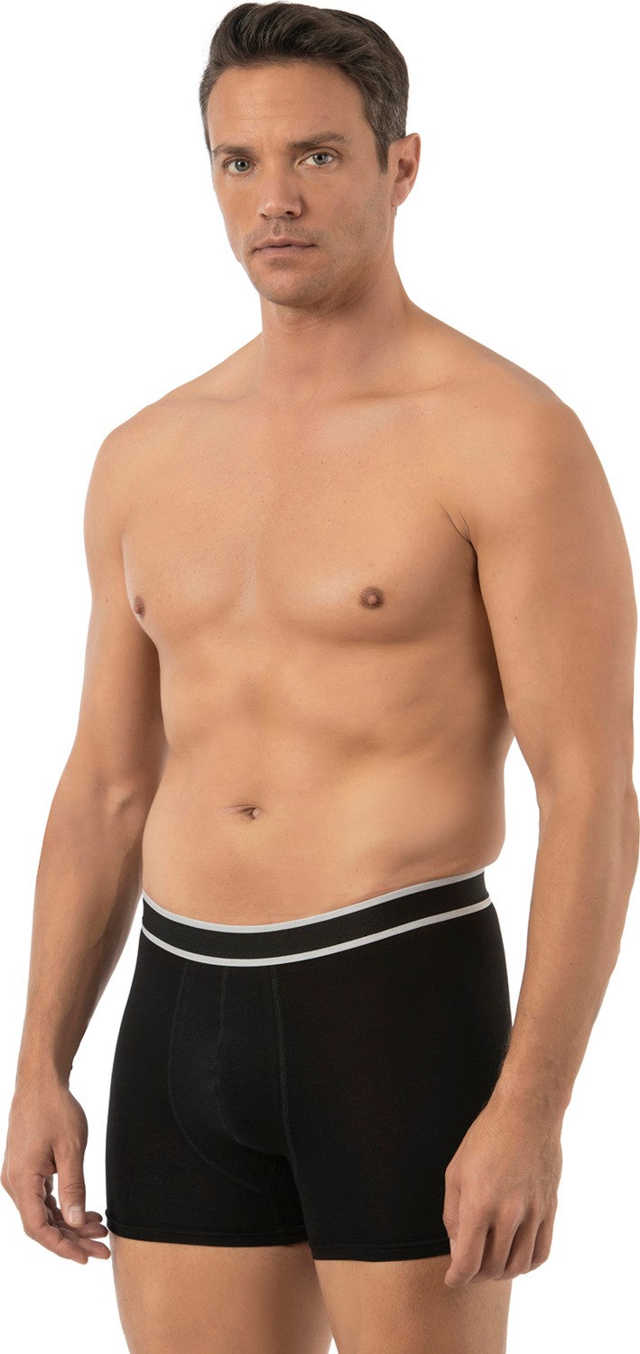 Özkan Underwear Özkan 11226 Erkek %95 Pamuklu Likralı Süprem Kumaş Esnek Rahat Boxer Şort görsel 8