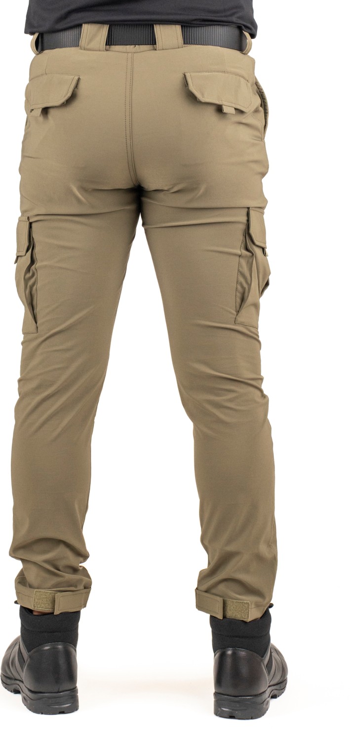 NKY Store Erkek Taktik Outdoor Kargo Pantolon, Suya Dayanıklı, Esnek ve Çok Cepli Haki Renk görsel 3