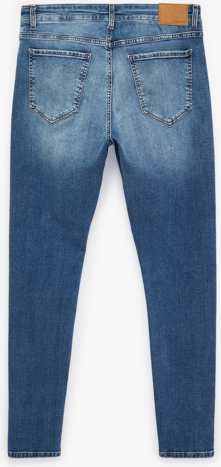 Koton Normal Bel Pamuklu Skinny Fit Jean Pantolon - Michael Jean görsel 6