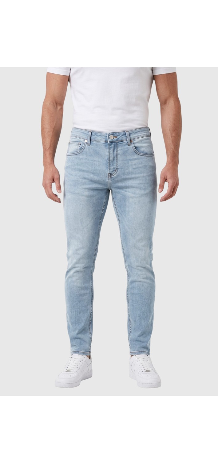 Deepsea Erkek Slim Fit Dar Kesim Likralı Lacivert Kot Pantolon, Dar Paça Ince Esnek Jean 2608306 görsel 7