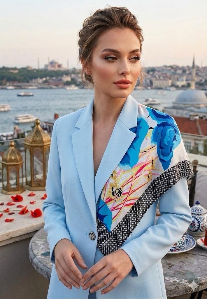 Rs Kadın Bandana ve Fular görsel 3