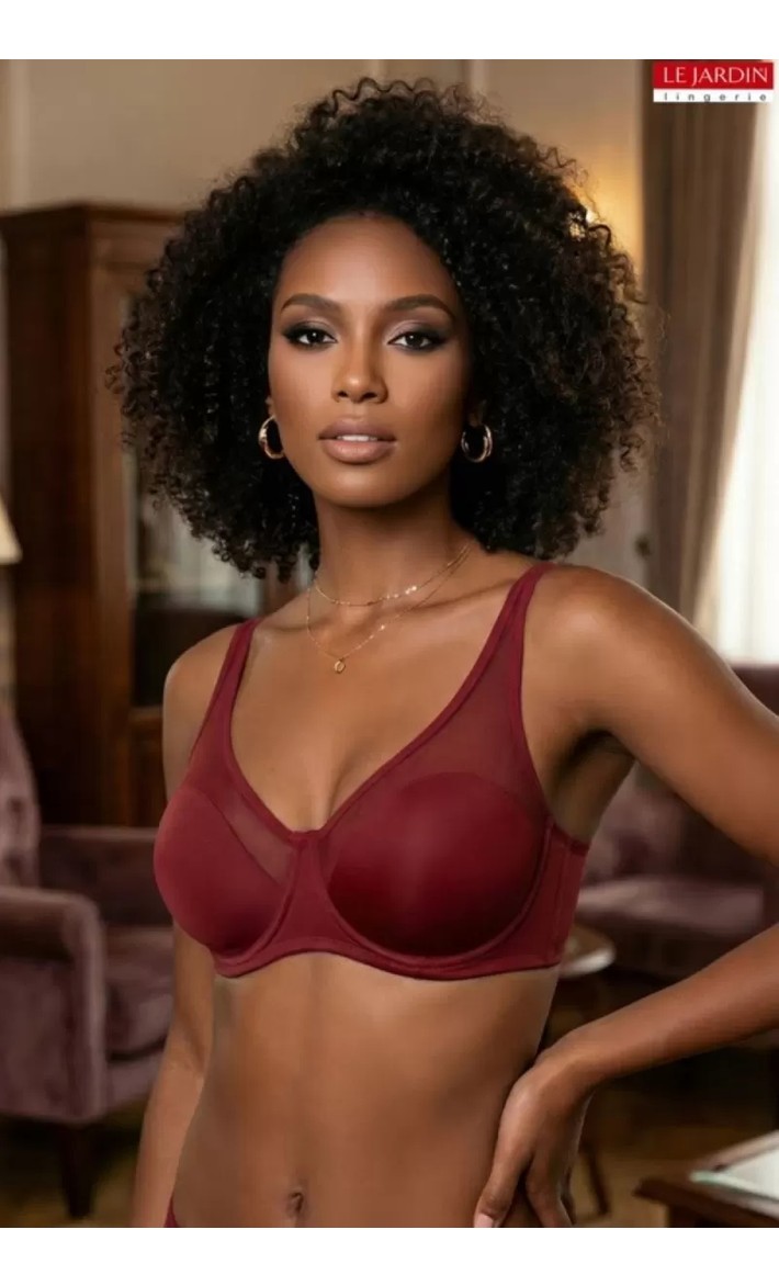 Melonika Tül Kaplı Soft C-Cup Sütyen Kadın 9200 görsel 2