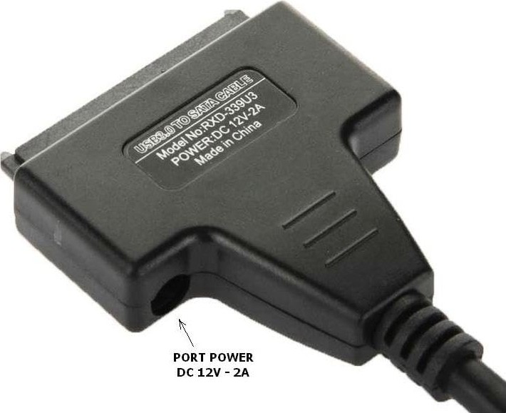Die Grup Lunatic 4251 USB 3.0 2.5 3.5 Inç Sata HDD SSD Hard Disk Çevirici Dönüştürücü Kablosu görsel 2