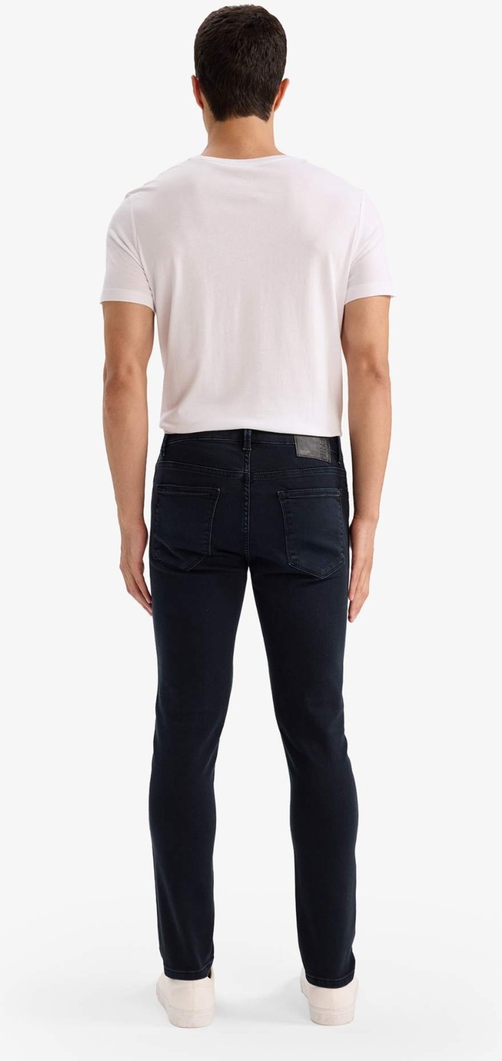 DeFacto Pedro Slim Fit Normal Bel Dar Paça Jean Pantolon G3229AX25AU görsel 5