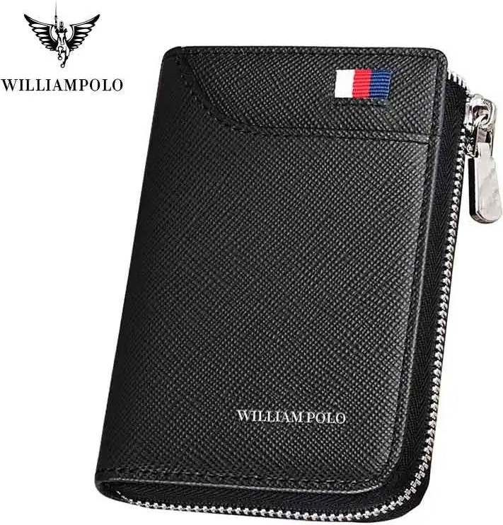 William Polo Lüx Deri Siyah Erkek Cüzdan - Erkek Cüzdan Kartlık görsel 6