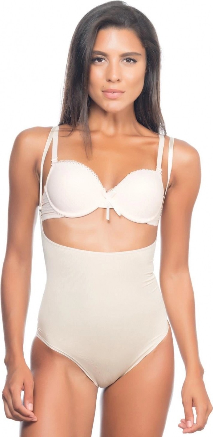 Hace Bazaar Marsilyan™ Ten Mı 2073 Göğüsü Açık Desenli Body Korse