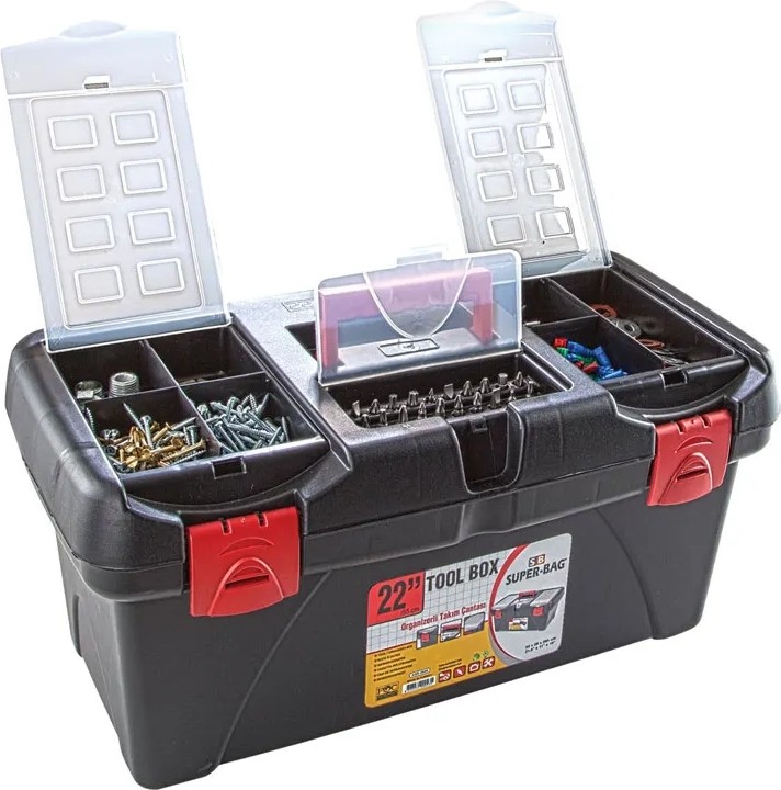 Akıllı Bayi ASR-2048 22 Inç Takım Çantası - Plastik Kilitli