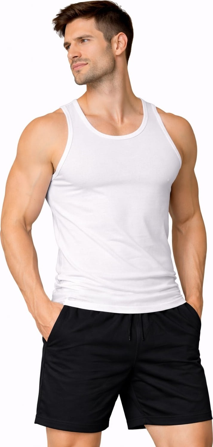 Castellotex Erkek Slim Fit Atlet