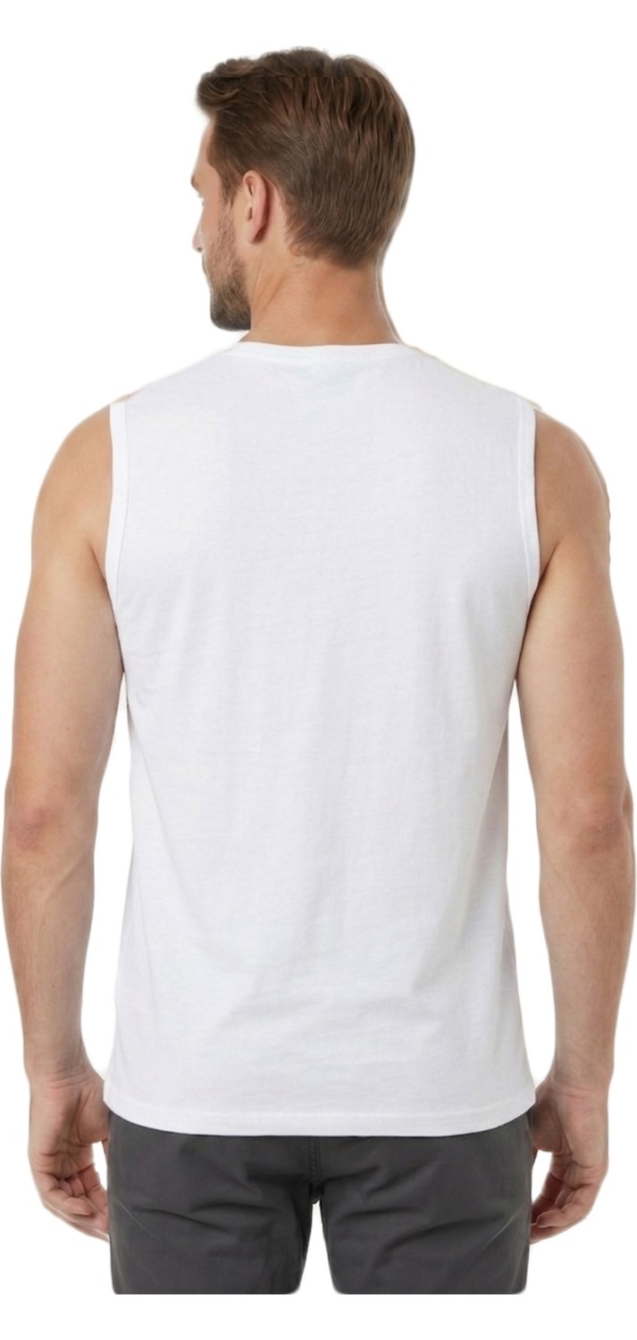 Özkan Underwear Özkan 12472 Erkek Premium Kumaş Pamuklu Modal Nefes Alabilir Rahat Bisiklet Yaka Sıfır Kol T-Shirt görsel 4