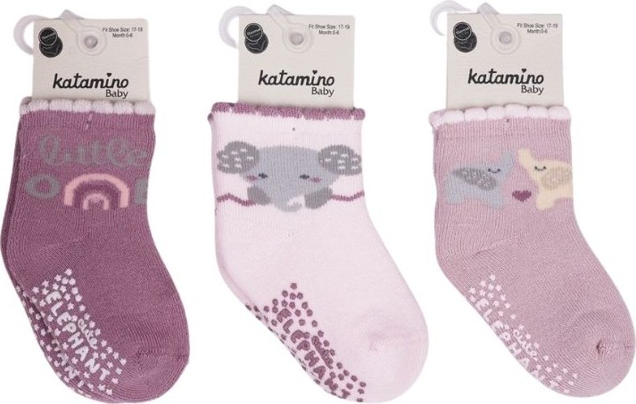 Akıllı Bayi Mirselin Abs'li Havlu Kız Bebek Soket Çorap K45892 (Adet Fiyatıdır)