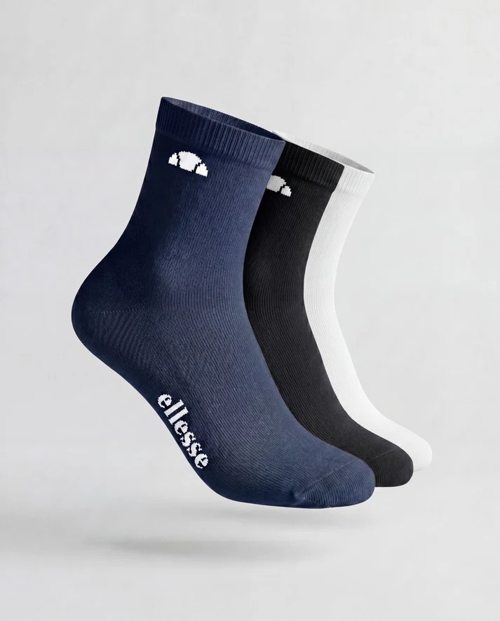 Ellesse Erkek 3lü Çoklu Renk Çorap 6SM9020