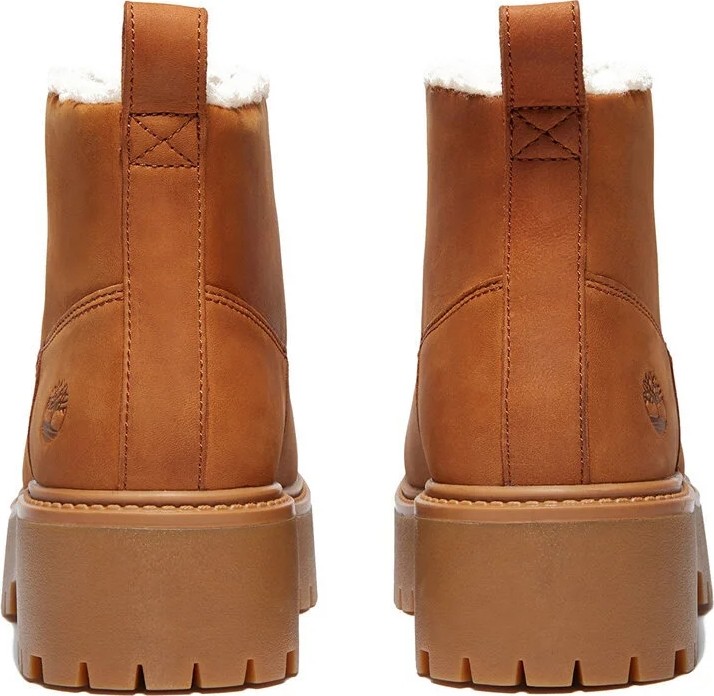Timberland Stone Street Mid Warm Lined Boot Unisex Outdoor Botu Turuncu görsel 5