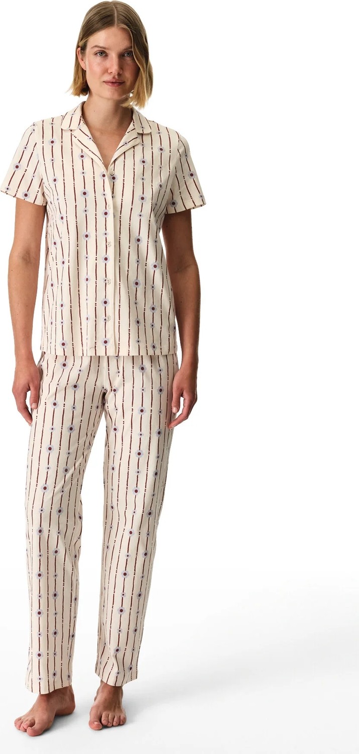 Penti Çiçekli Bliss Kısa Kollu Gömlek Pantolon Pijama Takımı