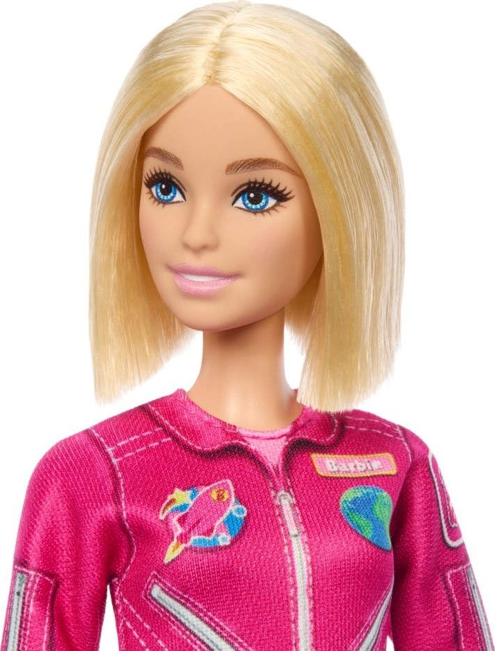 Die Grup Barbie Çıkarılabilir Pembe Uzay Kıyafeti, Ayakkabıları ve Kask Aksesuarıyla Barbie Kariyer Bebekleri Astronot Bebek, 2026 Yılının Kariyeri, JKF77 görsel 2