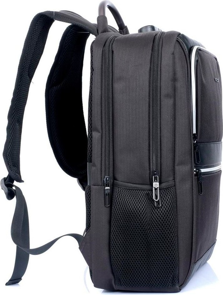 Ççs 51309 Kilitli Laptop Korumalı Usb Sırt Çantası Siyah görsel 2