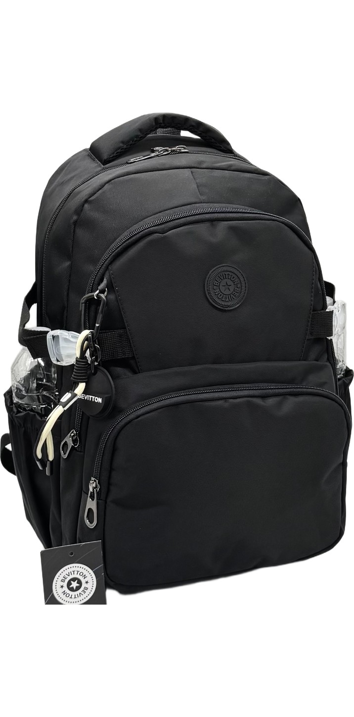 Bevitton Okul Çantası Suya Dayanıklı Kumaş Unisex Pudra Okul Sırt Çantası 1700 görsel 5
