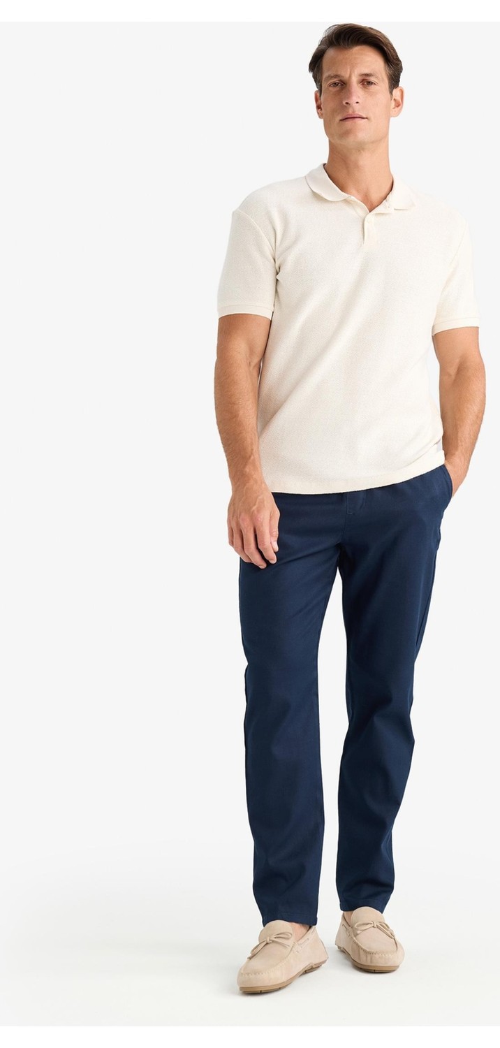 DeFacto Yumuşak Dokulu Jogger Pantolon B4091AX25SP görsel 3