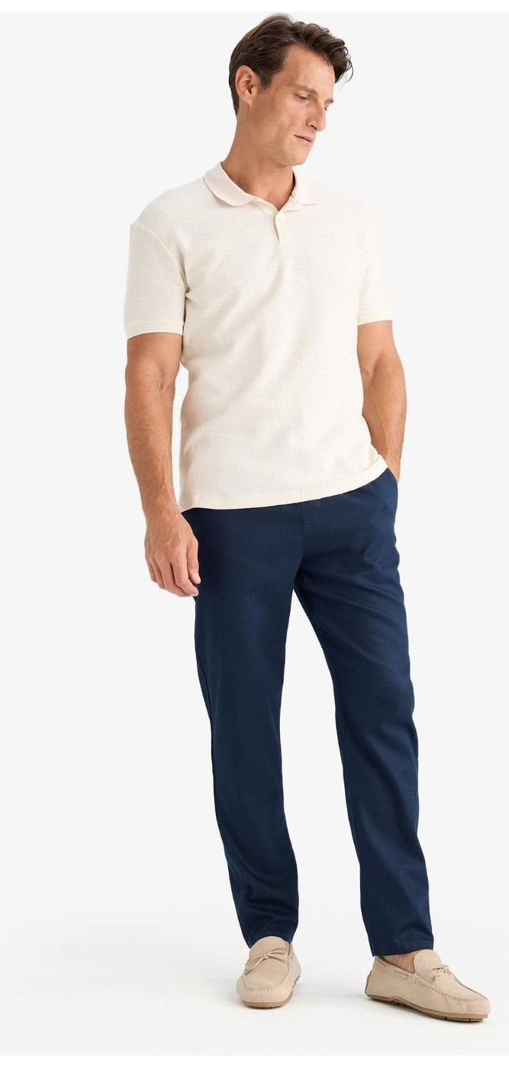 DeFacto Yumuşak Dokulu Jogger Pantolon B4091AX25SP görsel 8