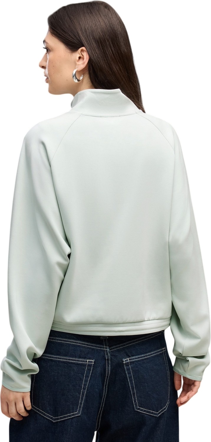 Pumatech Sense Half-Zip Yeşil Kadın Sweatshirt görsel 2