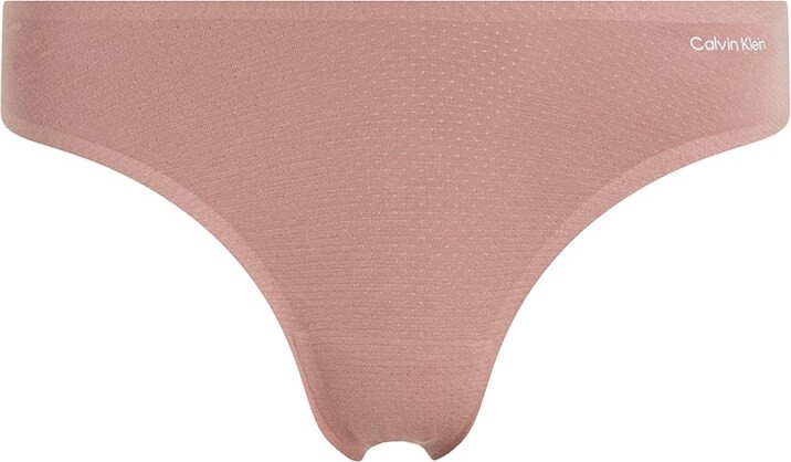 Calvin Klein Kadın / Kız Pembe Calvin Klein Thong, Vlz Kadın Pembe Tanga görsel 2