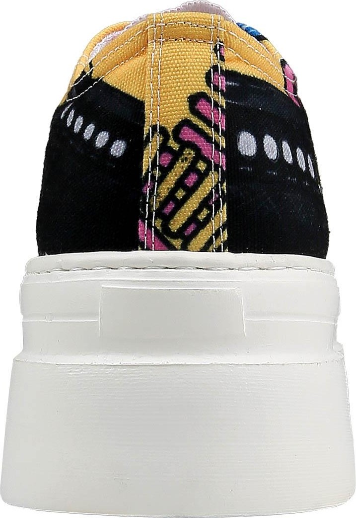 Dogo Kadın Vegan Beyaz Kalın Taban Sneakers - Rock On Tasarım görsel 8