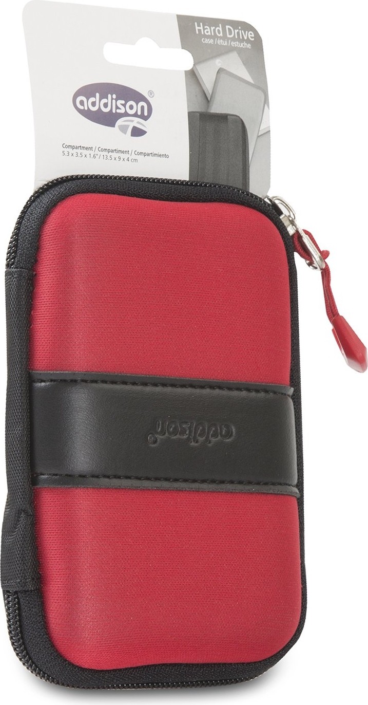 Addison Adisson HDD-136 Harddisk Kılıfı, Kırmızı, 2.5" görsel 4