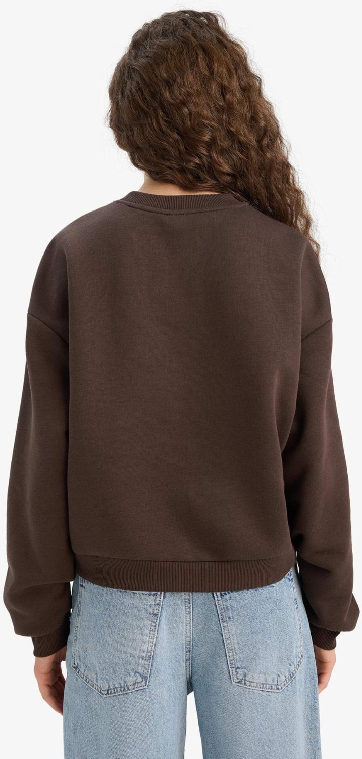 DeFacto Regular Fit Bisiklet Yaka Baskılı Sweatshirt E8602AX25WN görsel 5