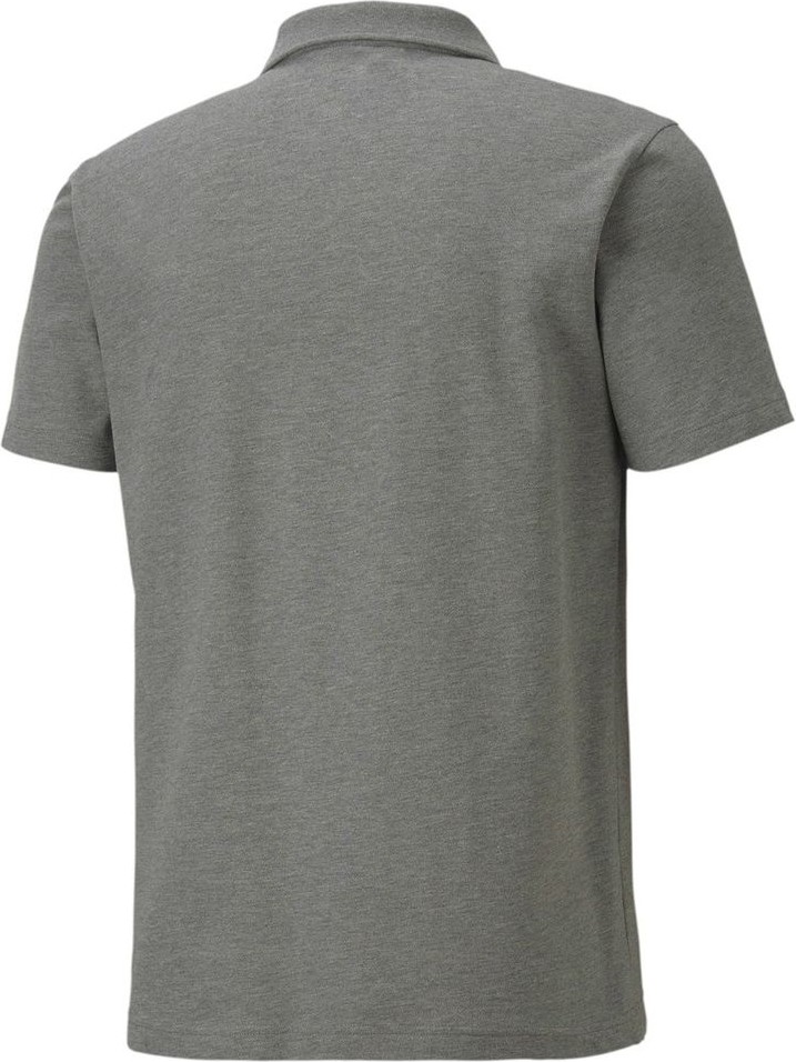 Mediterian Gri Renkli Polyester Polo Yaka T-shirt, Rahat ve Şık Erkek Giyim görsel 2