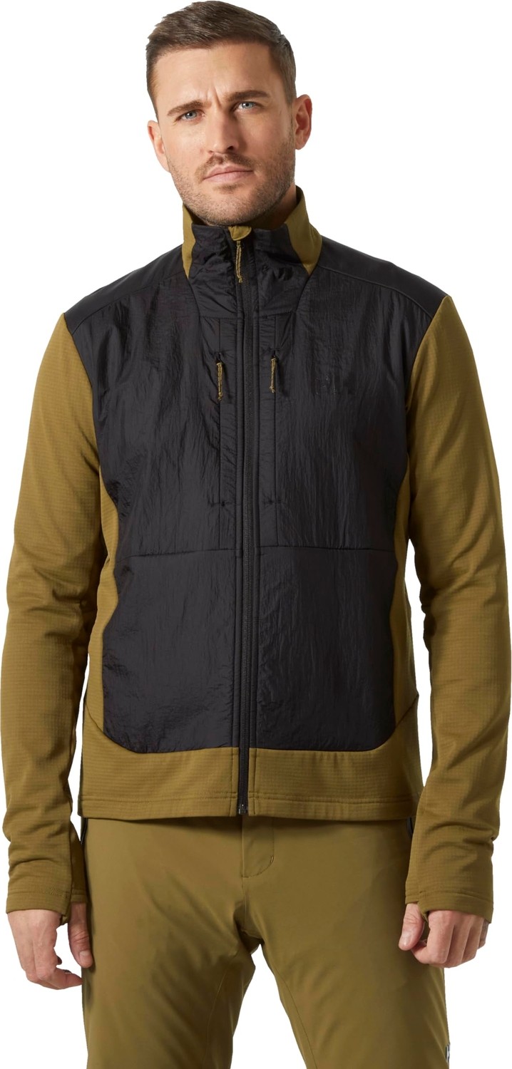 Die Grup Helly-Hansen Versalite Hibrit Polar Ceket Erkekler Için, Hafif, Nefes Alır, Su Geçirmez, Dış Mekan Maceraları Için, 718 Sepya, Xl görsel 5