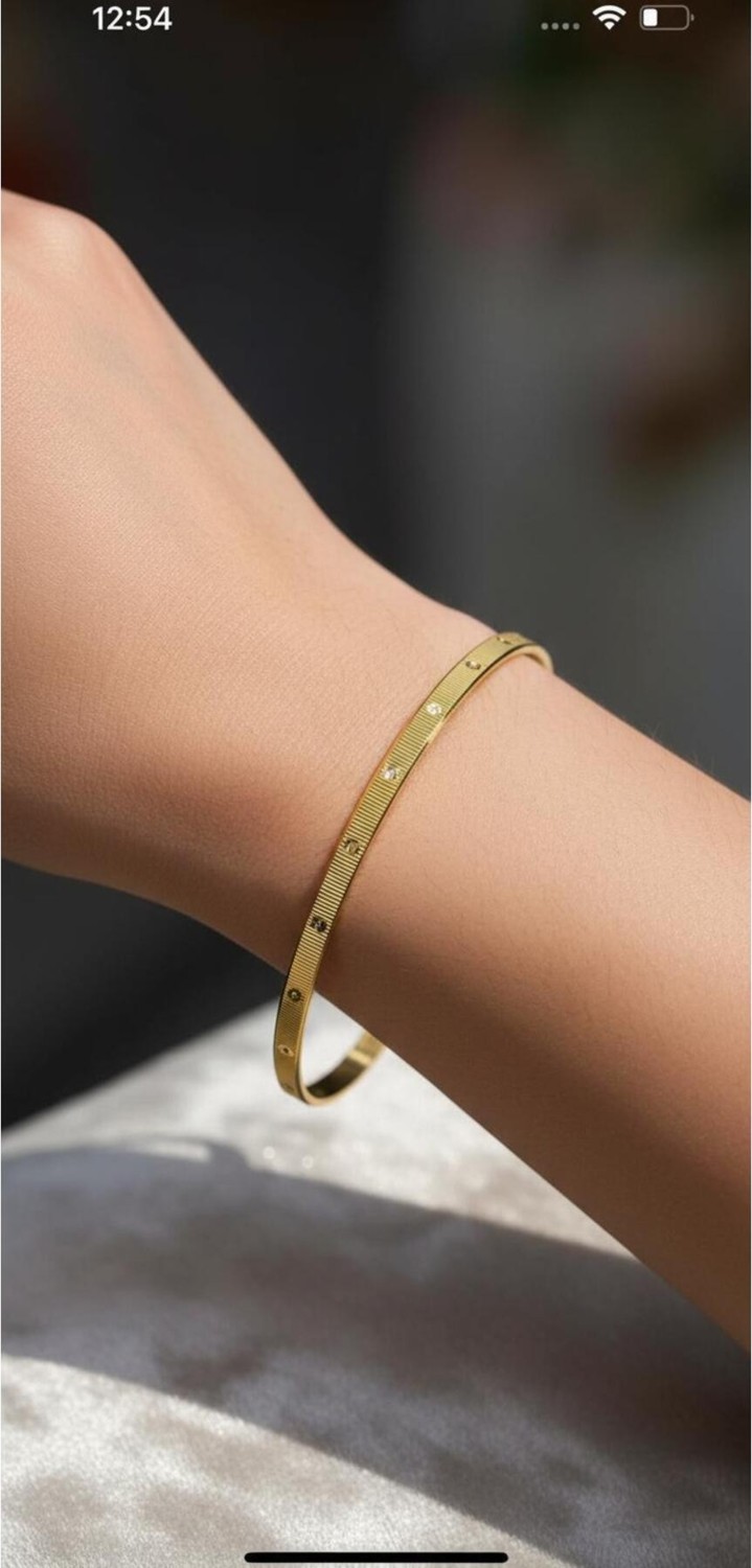 Kuyumcu Nurettin 12 gr (Gram) Noktalı Çöp Bilezik Yatırımlık Işçiliksiz 22 Ayar Altın