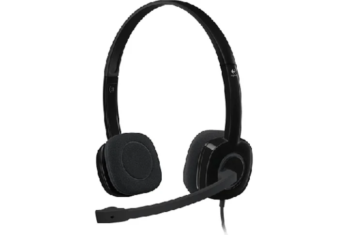 Resim Binbir Göz Bilgisayar Logitech 981-000589 H151 Mikrofonlu Kulak Üstü Kulaklık 