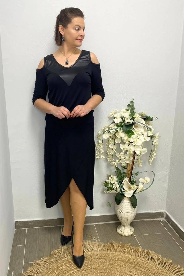 Mia Butik Kadın Siyah Zeus Takım görsel 3
