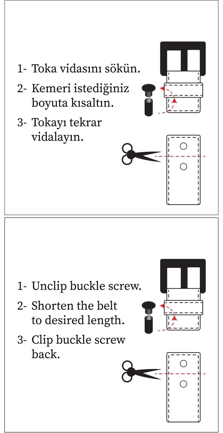 Mipek Deri Hakiki Manda Deri Unisex Lacivert Rengi Kemer 3 cm görsel 4
