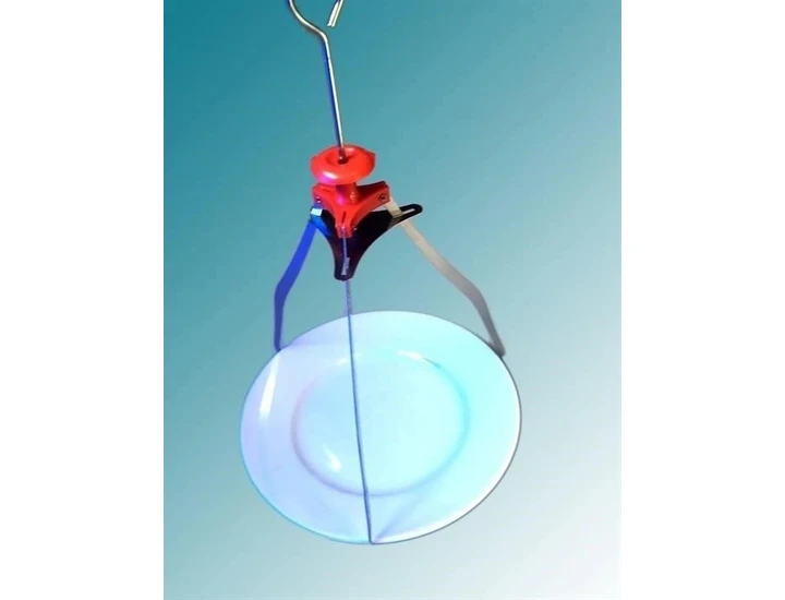 Resim Buffer® Dekoratif Metal Tabak Servis Sunum Aparatı Estetik Taşıyıcı 