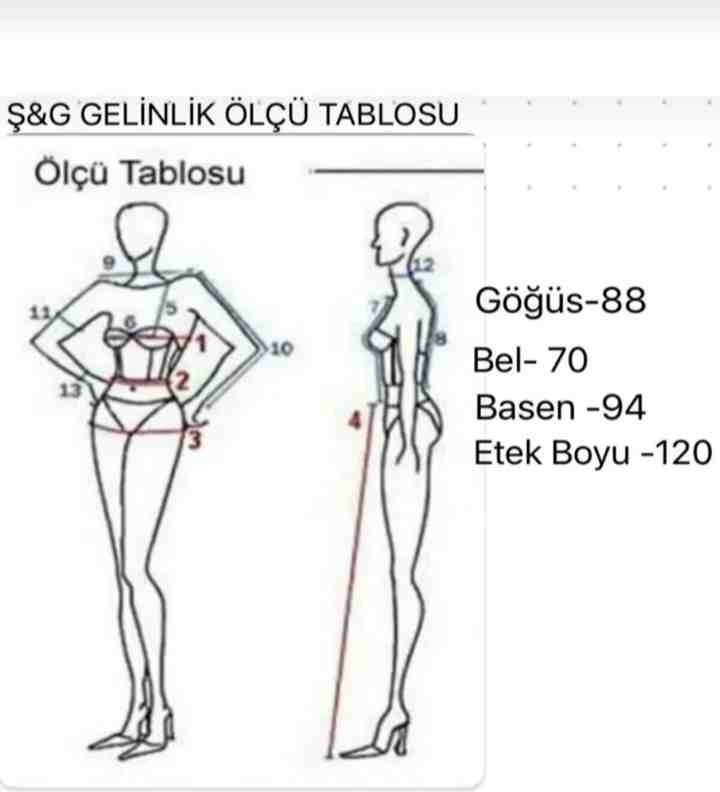 S&G Gelinlik Fransız Lez Dantel Gelinlik görsel 8