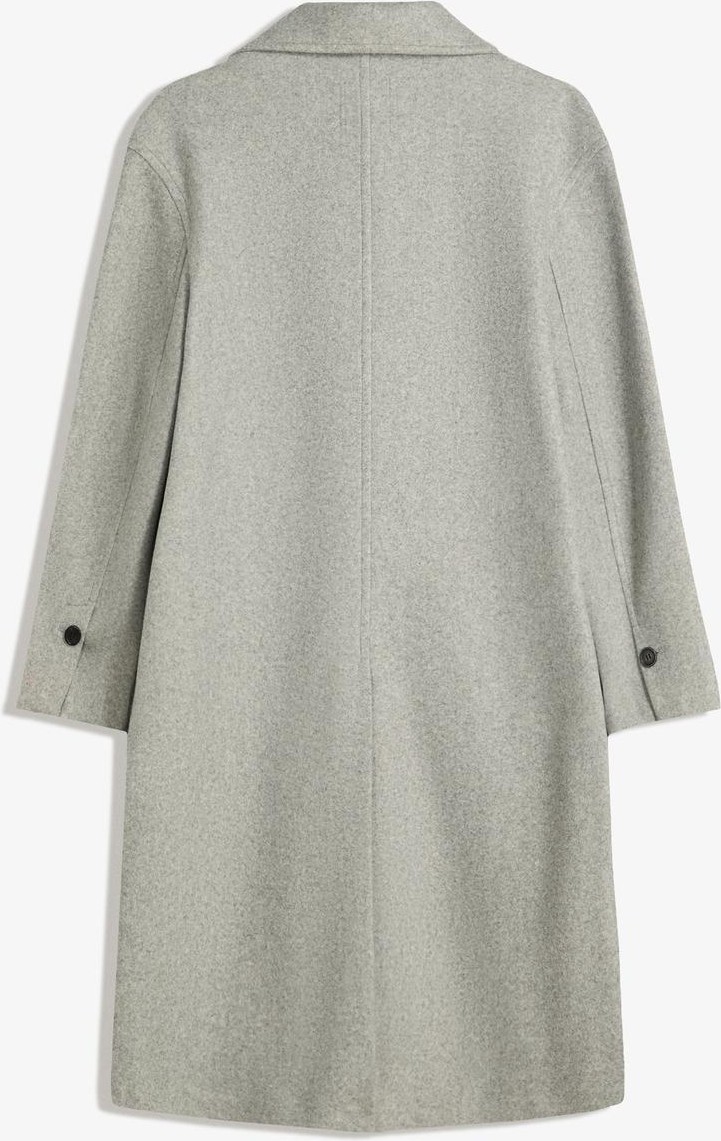 Allbucks Bershka, Yumuşak Dokulu Uzun Kaban ABBRS00025 görsel 5
