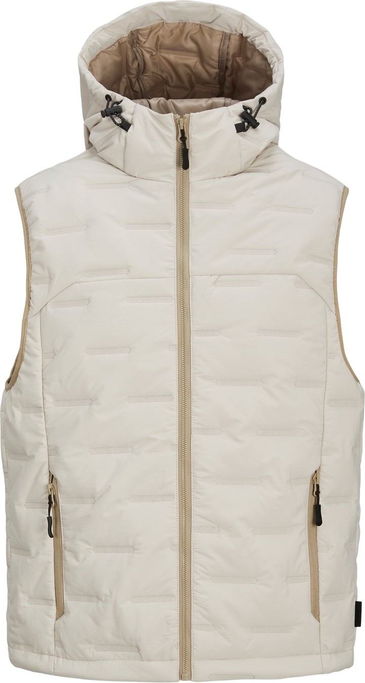 Jack & Jones Jcosonic Beyaz Erkek Yelek Nefes Alabilen Doku ile Konforlu Kullanım Sağlar 12260479 12260479015