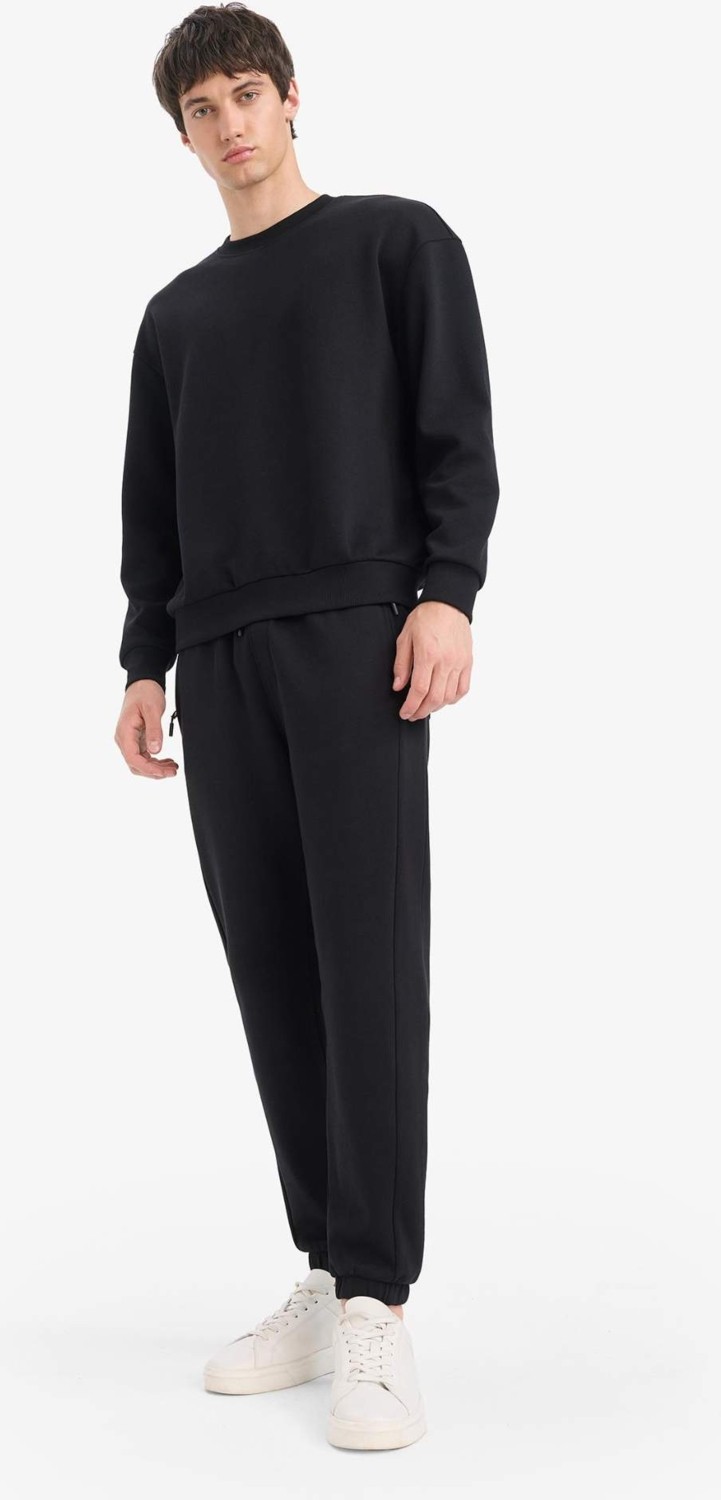 DeFacto Slim Fit Dar Kesim Fermuar Cepli Pike Eşofman Altı D5258AX25AU görsel 3