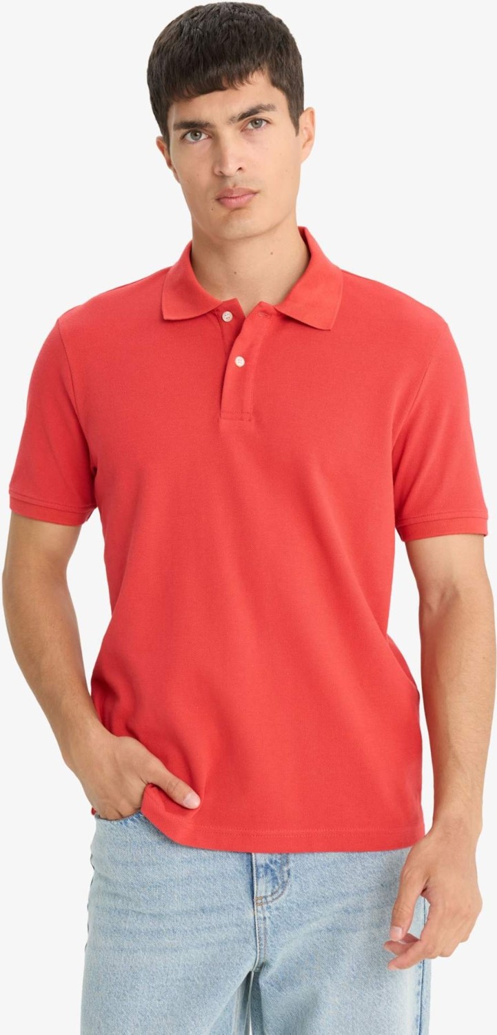 DeFacto %100 Pamuk Regular Fit Polo Tişört E9504AX25SM görsel 8