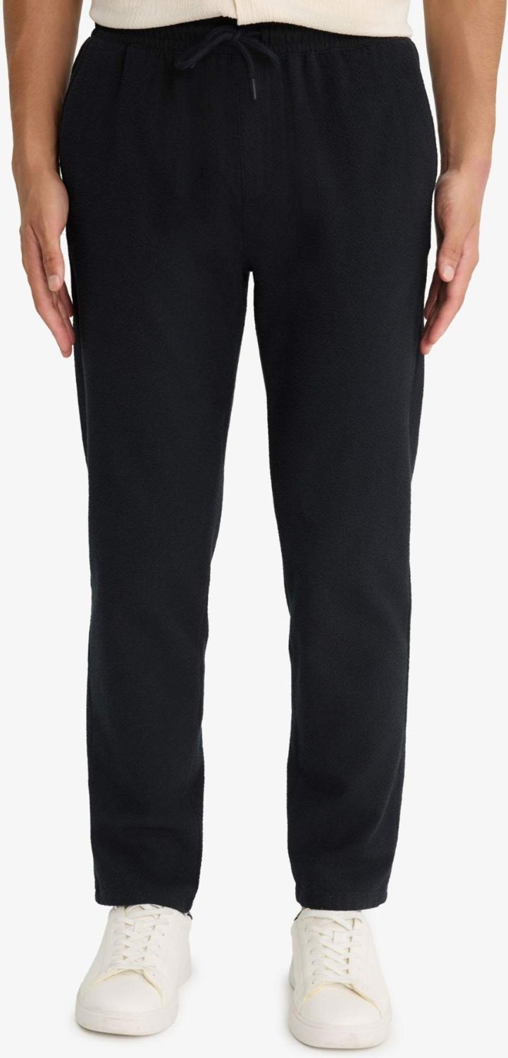 DeFacto Jogger Fit Beli Bağcıklı Lastikli Cepli Pamuklu Dokulu Pantolon F3269AX25AU görsel 5