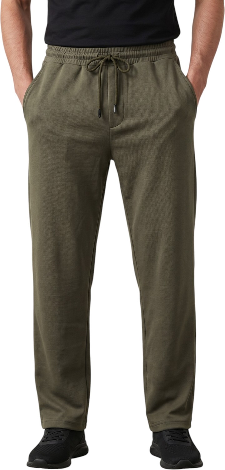 RizzUP Beyaz Baggy Style Likralı Lastikli Ipli Erkek Spor Pantolon 2600262