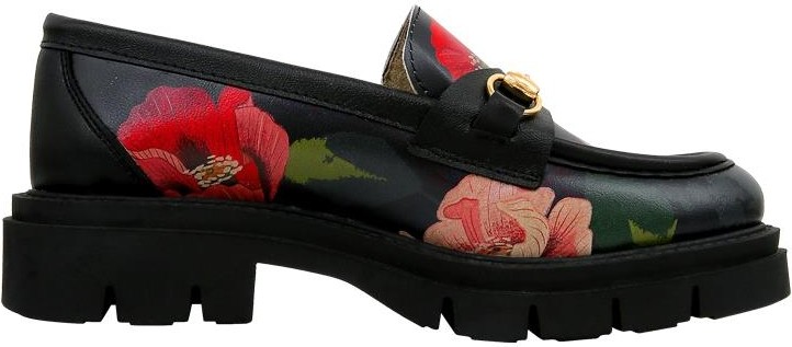 Dogo Kadın Vegan Deri Siyah Loafer - Poppy Tasarım görsel 4