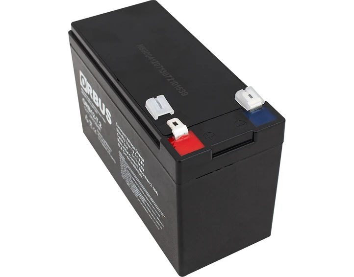 Resim Powermaster Orbus ORB12-7.2 12 Volt - 7.2 Amper Upsler İçin Akü (150 x 65 x 90 Mm) 