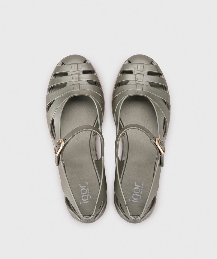 Igor S10375-099 Paris Metal Kadın Sandalet görsel 3