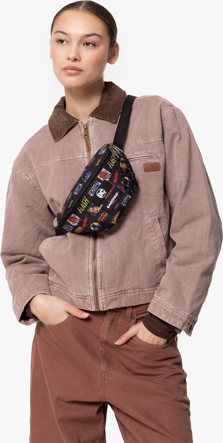 Eastpak Springer Unisex Yetişkin Bel Çantası Dc Icons Standart görsel 2