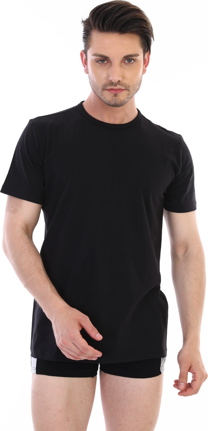 Çift Kaplan 0947 Erkek Süprem Bisiklet Yaka T-Shirt 3'lü görsel 2
