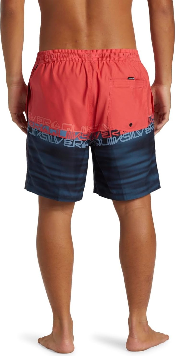 Happy Trend Quiksilver Everyday Wordblock Volley 17 Klasik Şort Erkek görsel 2