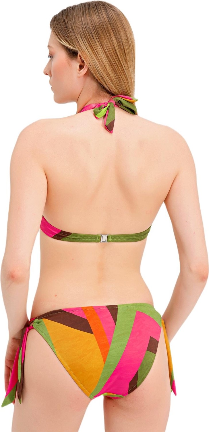 Zeki Boyundan Bağlamalı Bikini Takım görsel 4