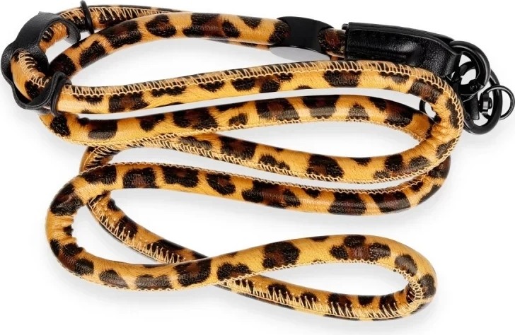 Akıllı Bayi Onegif Jı Leopar Desenli Boyun Askısı - Turuncu görsel 3
